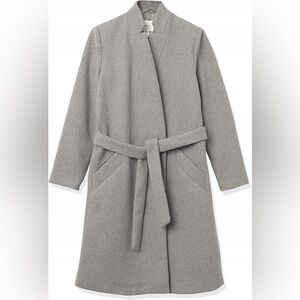 Daily Ritual Wool Blend Belted Coat